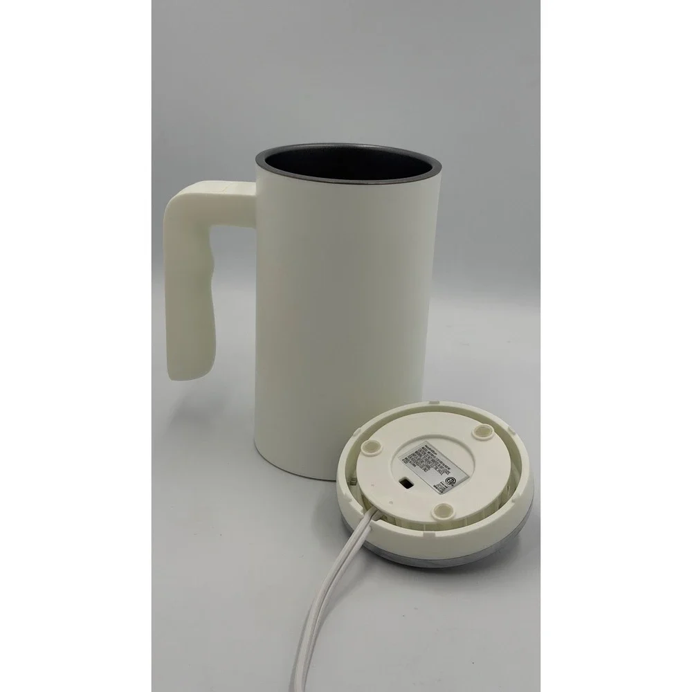 HadinEEon Milk Frother Steamer 4-in-1 White Electric Foam Maker Tested